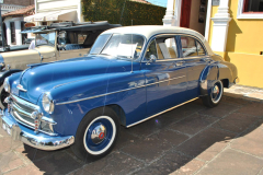 Encontro de carros antigos na Lapa