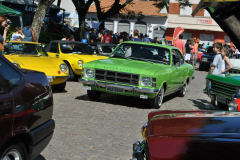Encontro de carros antigos na Lapa