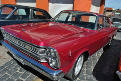 Encontro de carros antigos na Lapa